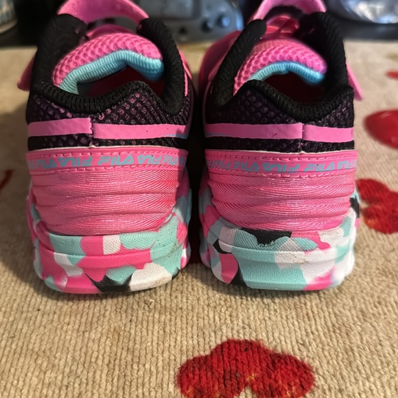 Fila Kids Pink Sneakers - Picture 3 of 4
